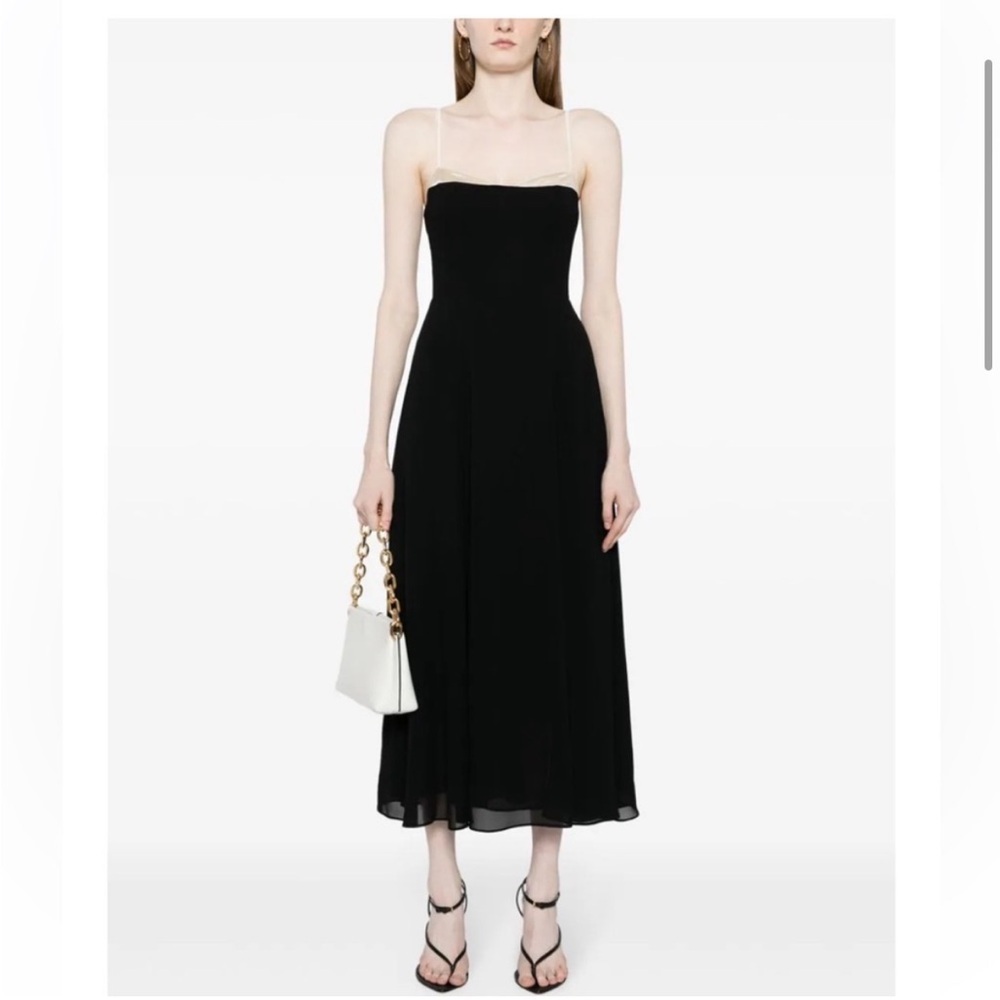 Reformation Abrielle Dress Black Size 2
